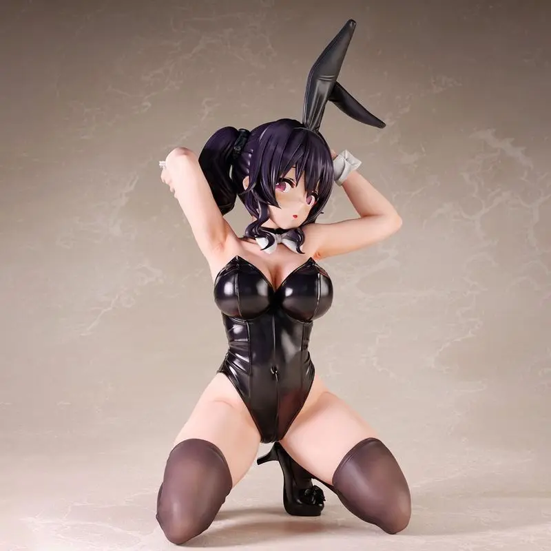 

Anime Bunny Girl Mocha Sauce Figure Domestic Made Original Art With Follow Up Eyes Cute Model For Pc Case Car Dashboard Ornament