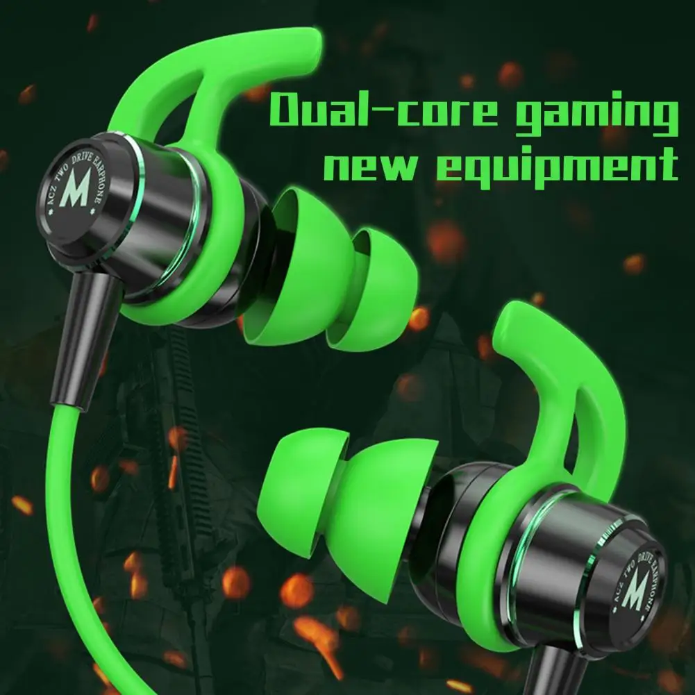 Wired Noise Reduction Earphone, Confortável Headset com Hifi Sound, Phone Call Fidelity, 3.5mm, Computador