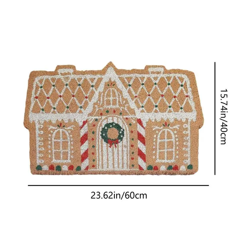 Natal capacho porta do feriado tapete antiderrapante ao ar livre decorações do feriado decoração de natal para casa cozinha banheiro