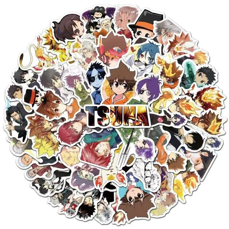 50/30/10PCS Byakuran Gesso Zanzas Fran Popular Anime Peripheral Decoration Suitcase Skateboard Refrigerator Waterproof Sticker