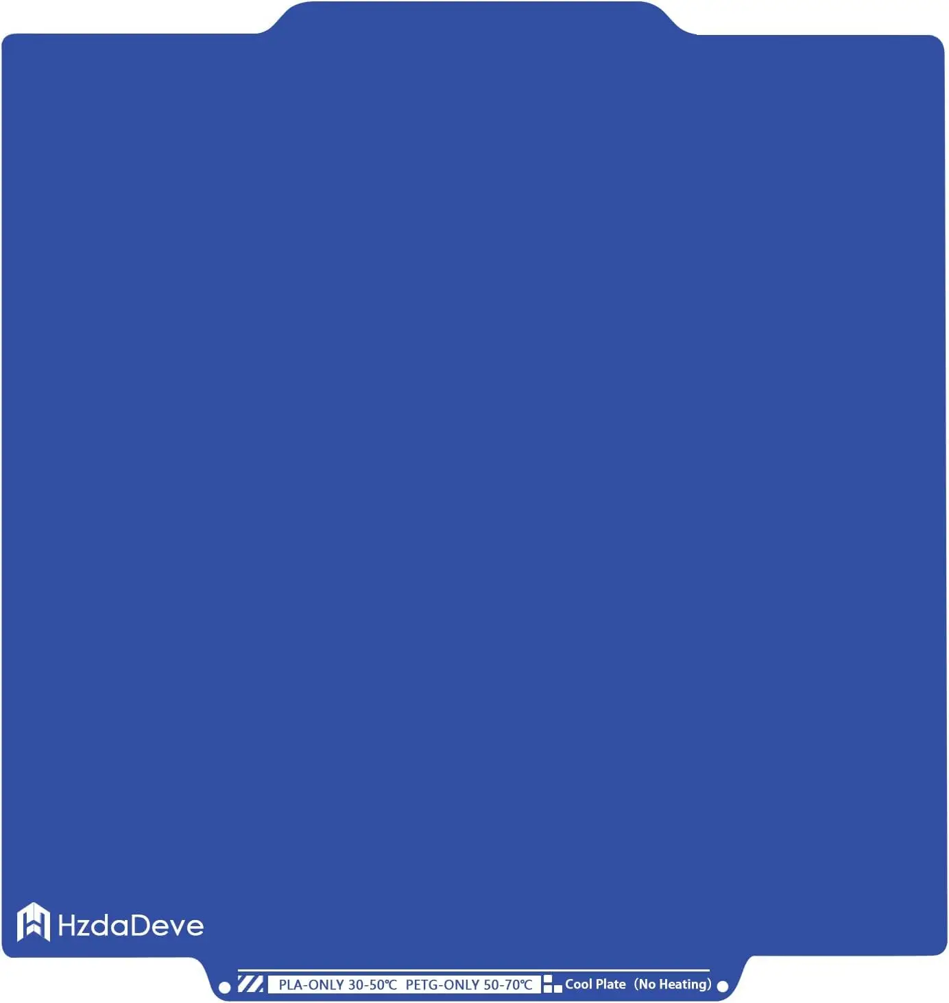 

Cool Plate for Flashforge Creator 5/5 Pro Cold Build Plate Double Sided Smooth Board Low Temperature (No Heating/No Glue)
