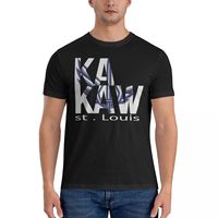 Men T-Shirt Battlehawks Football St. Louis Ka-Kaw Funny 100% Cotton Tees  Sleeve Ka Kaw T Shirt O Neck Clothes Graphic Printed