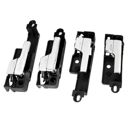 Interior Door Handle 4 Pcs Front Rear Left & Right Compatible with 06-12 Ford Fusion, 07-12 Lincoin MKZ, 06-11 Mercury Milan