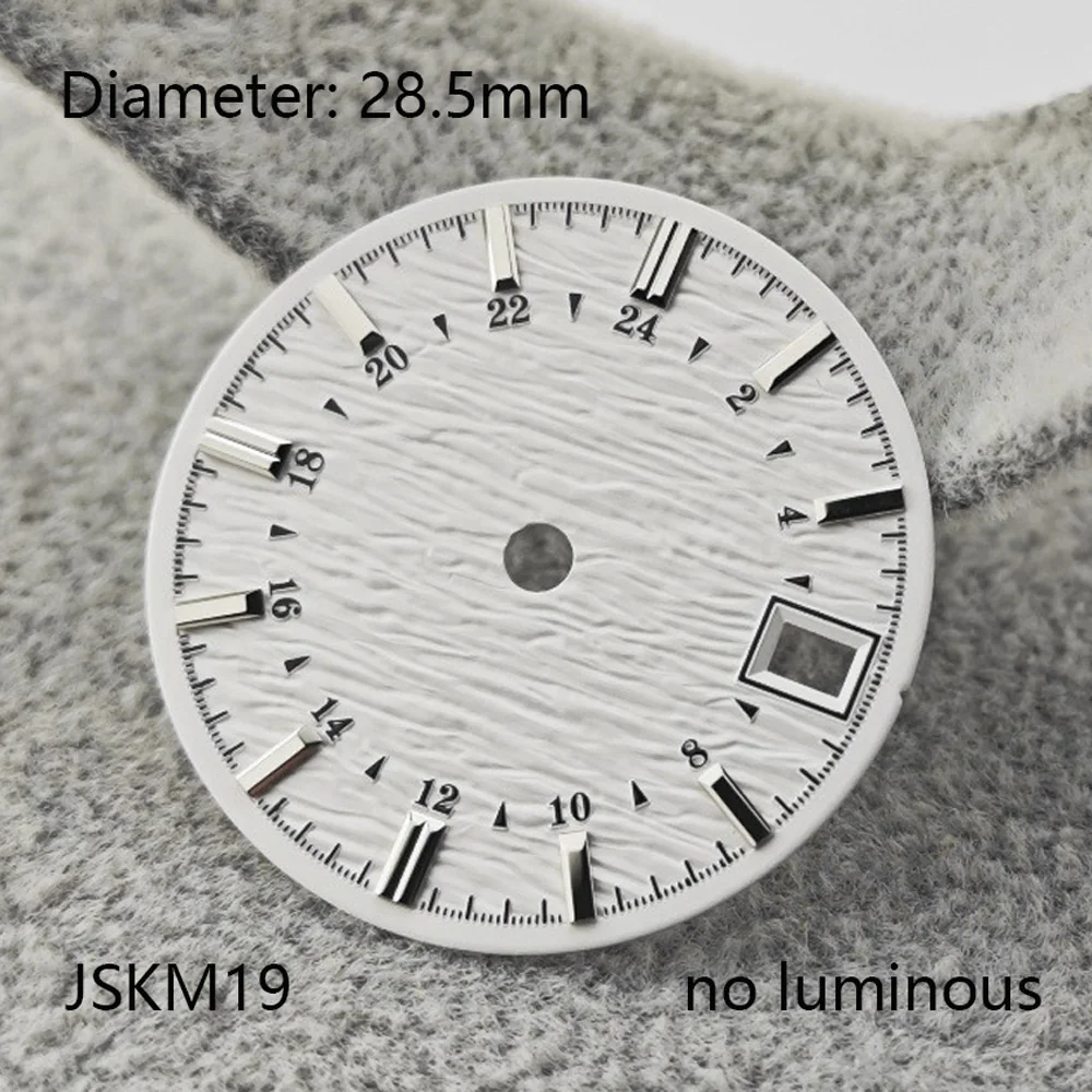 Hoge Kwaliteit 28.5Mm Custom Steriele Nh34/35 Oem Wijzerplaat Horloge Accessoires