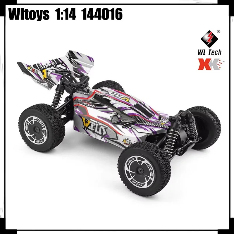 Wltoys New Product 1:14 Rc Car 144016 Electric 4wd Racing Car Remote Control Off Road Drift High Speed Car Model Toy Gift