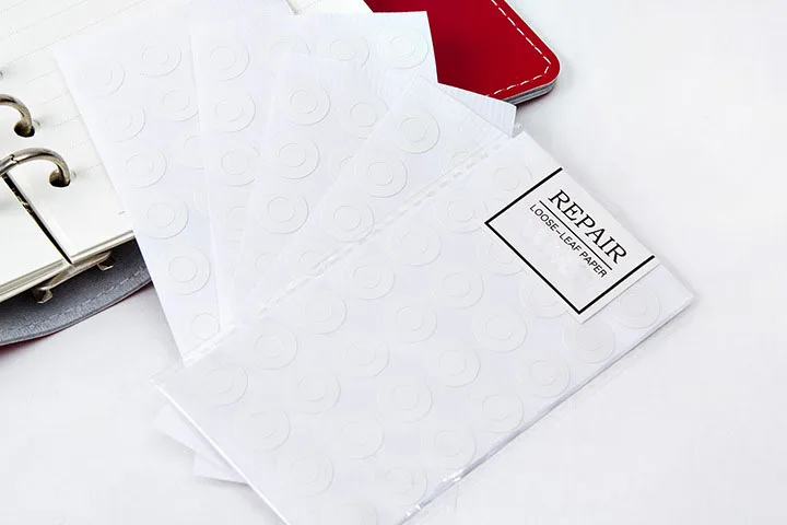 3  Packs Repair Loose Leaf Paper Mending Holes Sticker