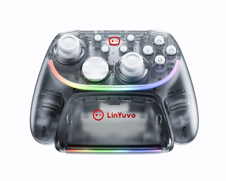 LinYuvo ワイヤレスコントローラー＆充電ドック KS55 for Switch