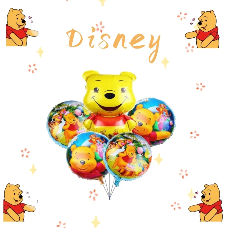 

Набор латексных шаров с Винни-Пухом, товары для вечеринок, воздушные шары для вечеринки на тему медведя на день рождения, украшения для рождественской вечеринки, подарки, игрушки