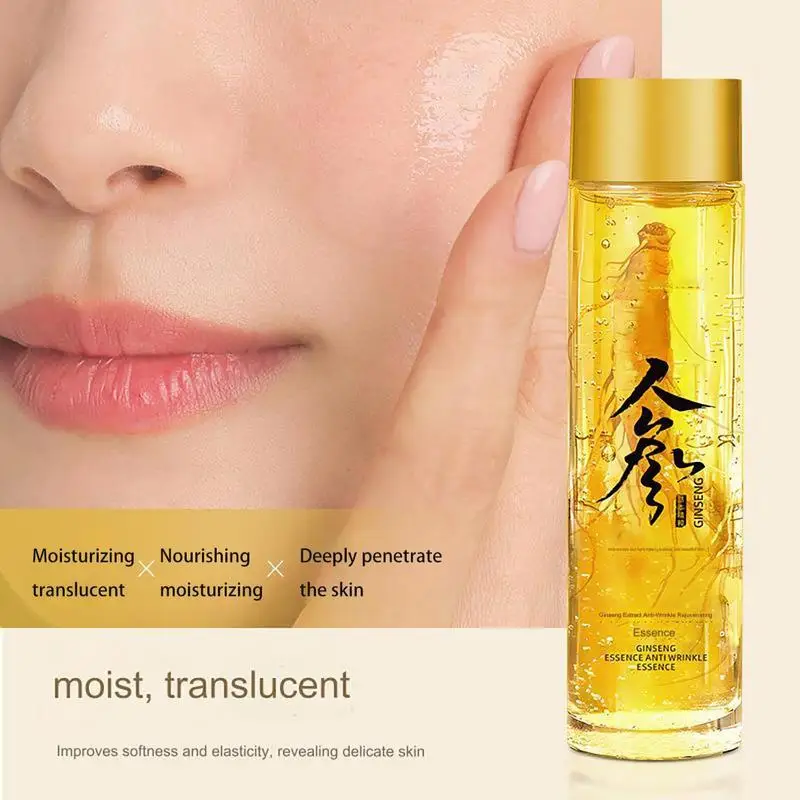 Ginseng Extract Liquid Korean Red Ginseng Extract 120ml Moisturizing Oil anti-aging Brightening Essence Liquid reducing wrinkles