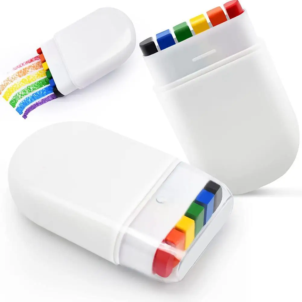 Rainbow Face Body Paint Stick Painting Paste Washable Body Tattoo Colored Oil Pigment Pen Party Favors Makeup Cosmetic Tool