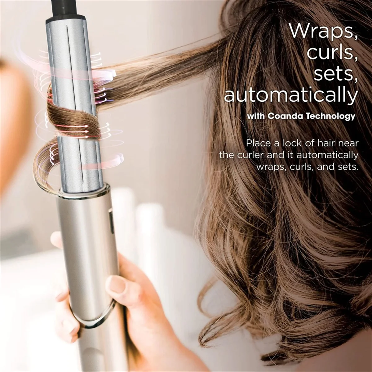 2Pcs Curling Hair Tool for Shark FlexStyle Styler Accessories Hair Dryer Curler Parts