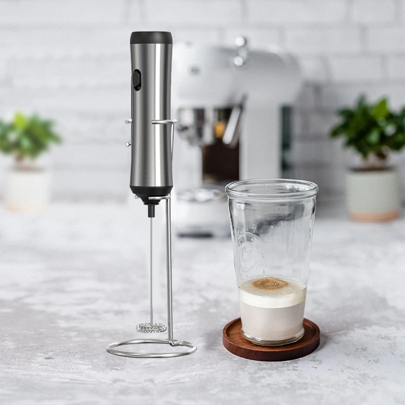 

Electric Milk Frother Mixer USB Handheld Foamer Coffee Maker Egg Beater Cappuccino Stirrer