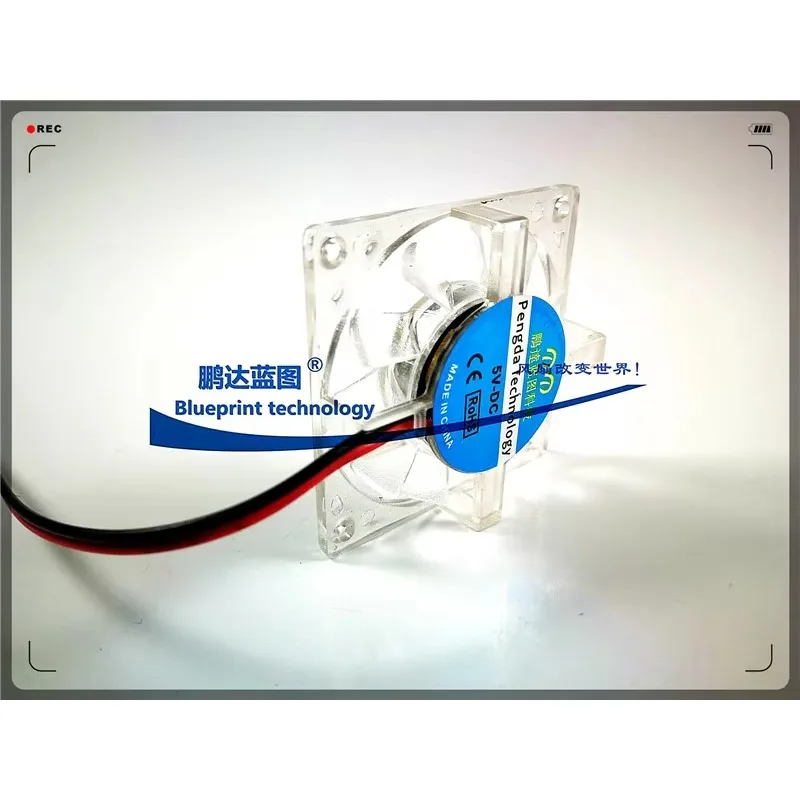 pa  Mute 4010 4cm 40*40 * 10mm Transparent 5V Cross Hanging Frame Graphics Card USB Cooling Fan