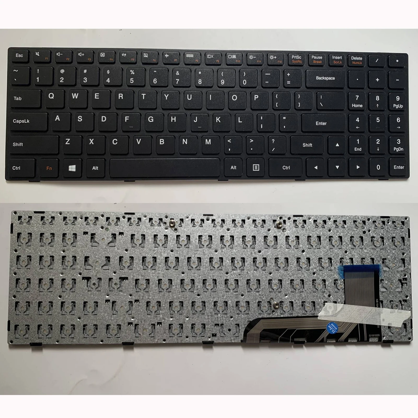 Teclado de Laptop com Layout Americano para Lenovo Ideapad 100-15 TianYi 100-15 15IBD/15IBY 100-14IBY/14-IBD 300-15 B50-10 B50-50 6385H