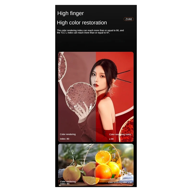 60 Вт COB с регулируемой яркостью видеосвет 2700-7500K светодиодный светильник для фотосъемки для фотостудии пленочная камера съемка вживую