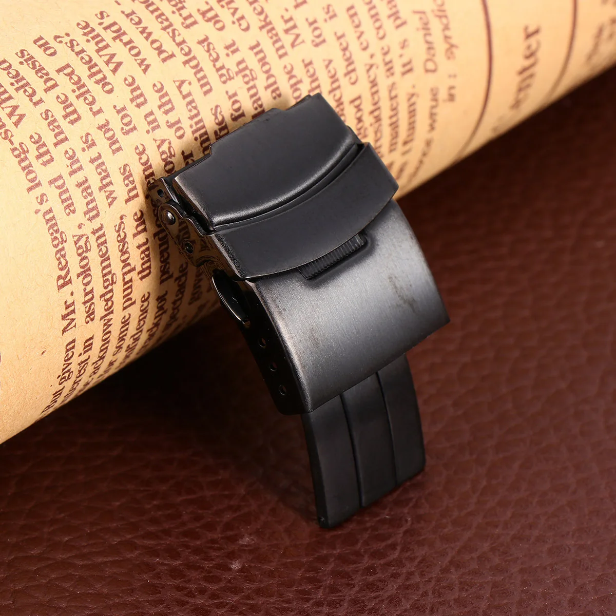 

1Pcs Stainless Steel Watch Band Clasp Durable Solid Buckle for Steel Strap Luxury Watch 22mm Watchband Clasp