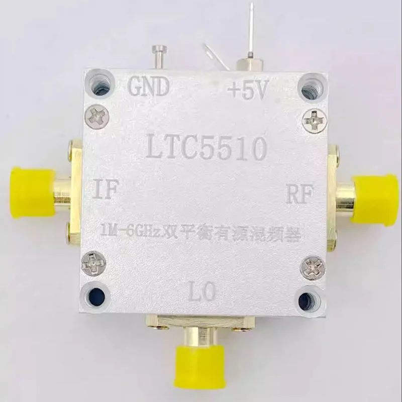 

LTC5510 1MHz-6GHz Wideband High Linearity Active Mixer 100mA RF Accessory with S M A Female Connector