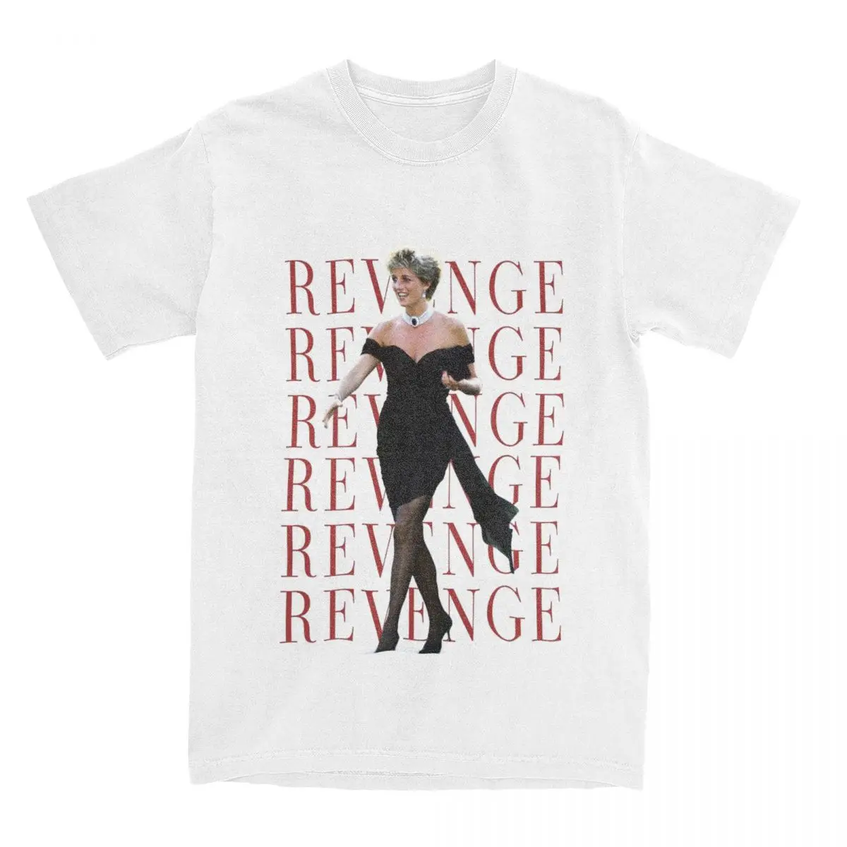 

Creative Princess Diana Revenge Dress T-Shirts for Men Round Neck 100% Cotton T Shirt Short Sleeve Tee Shirt New Arrival Tops