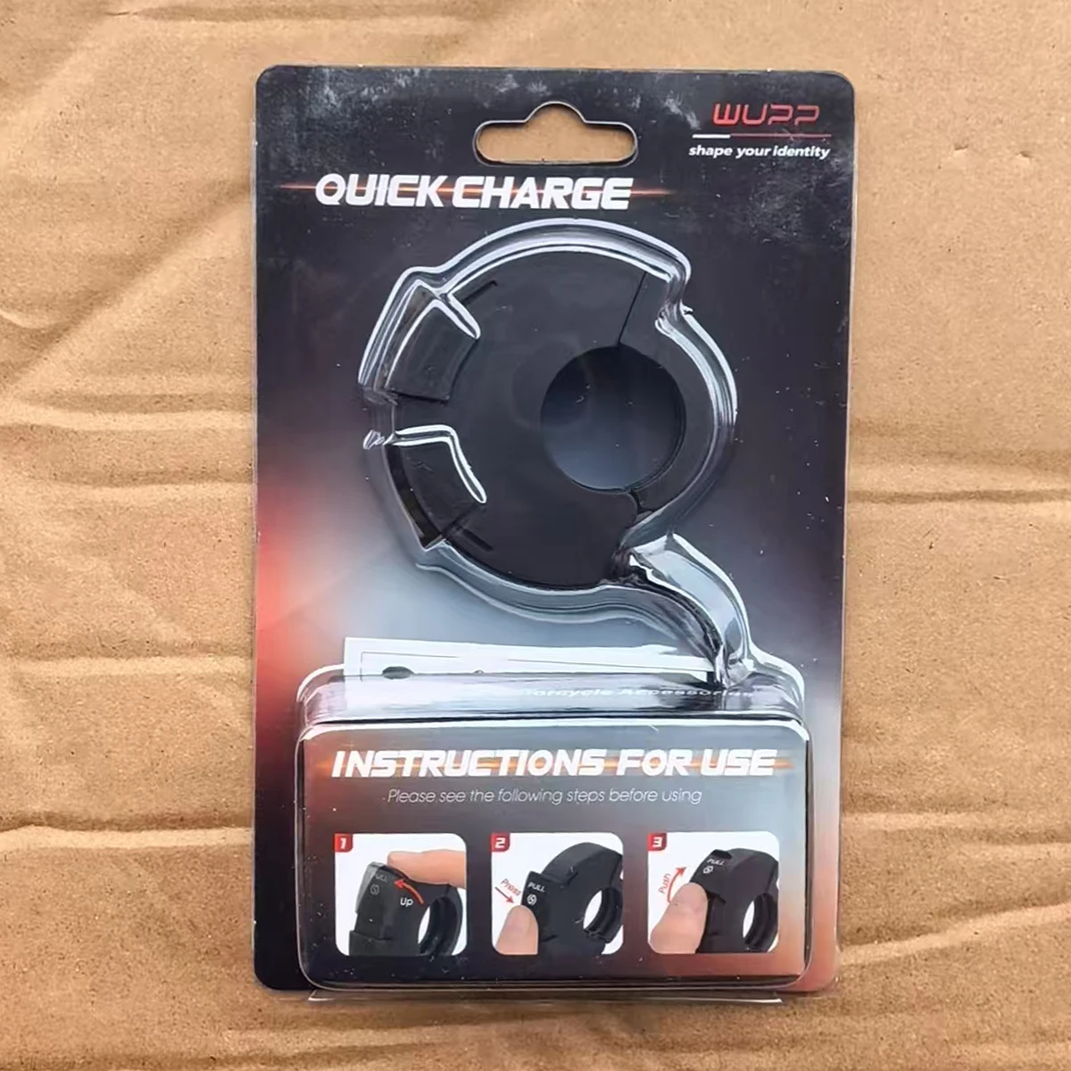 48W Quick Charge PD+QC3.0 Phone Charger Motorcycle USB Socket Waterproof Handlebar Mounting Bracket 12V-24V Power Adapter