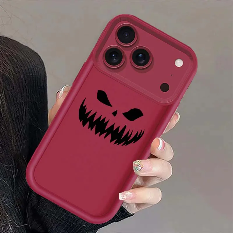Cute Halloween Creative For Apple iPhone 17 16 15 14 13 12 11 Pro Max Plus Air Mini Eye Ladder Phone Case Cover