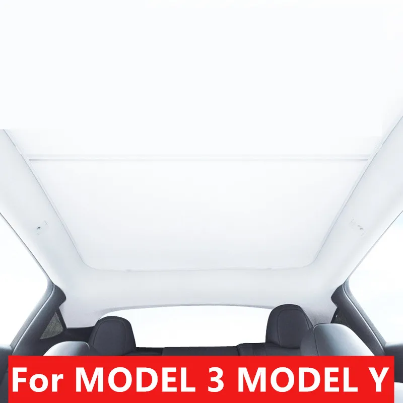 For MODEL 3 MODEL Y Sun visor Sunscreen heat insulation Visor Car window Sun visor Skylight Sunscreen Separate heat board