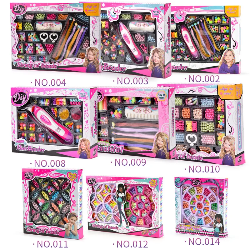 DIY Beaded Hair Braider Girls Toys Hair Braider Craft Kit