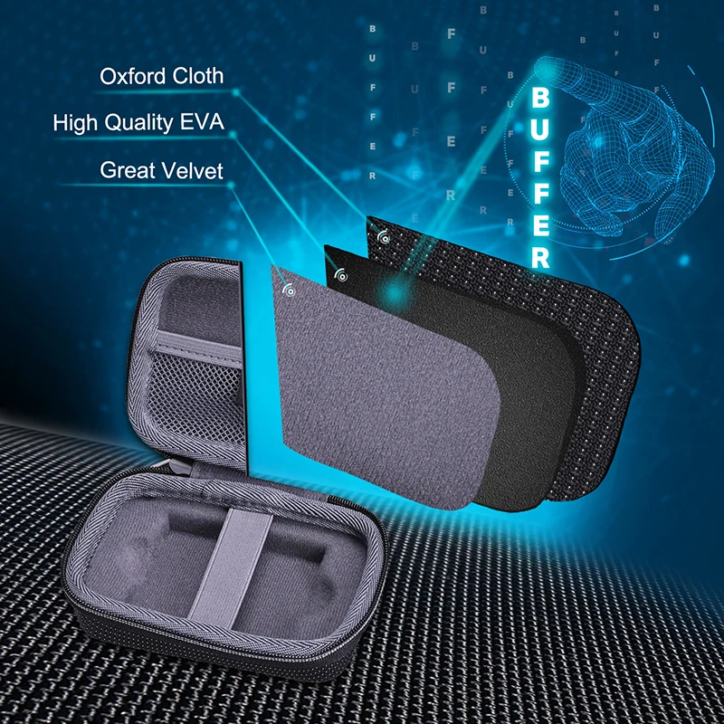 XANAD EVA Storage for Seagate One Touch SSD External Solid State Drive Portable Case For Seagate One Touch SSD Protective Bag