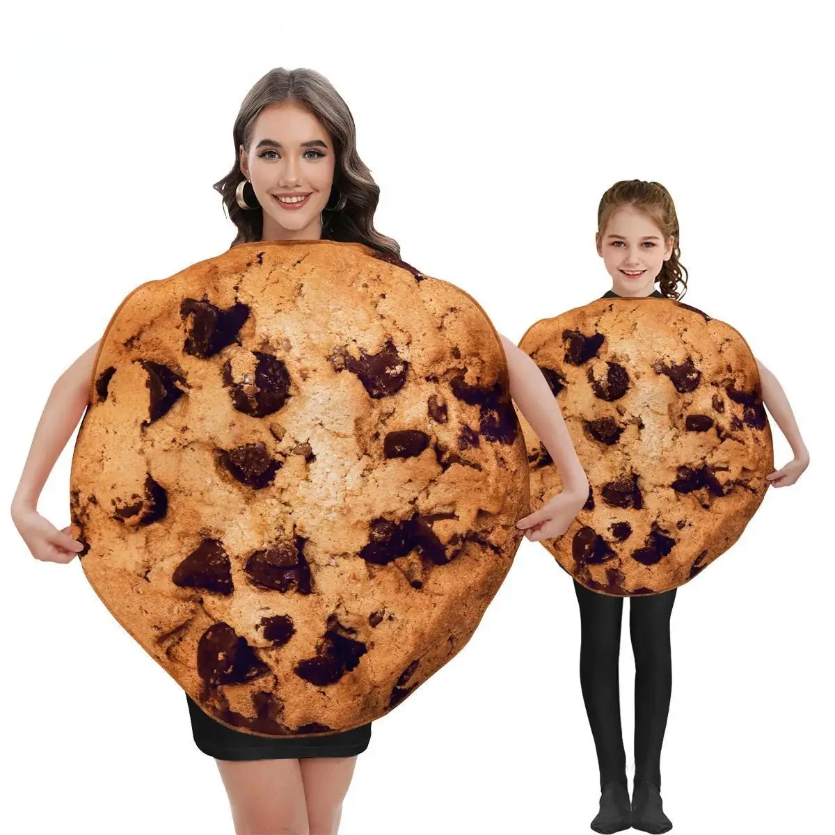 

Cookie Cosplay Costume Adult Kid Halloween Suit Fancy Food Party Carnival Disguise Wear Holiday Outfit Stage Performance Costume