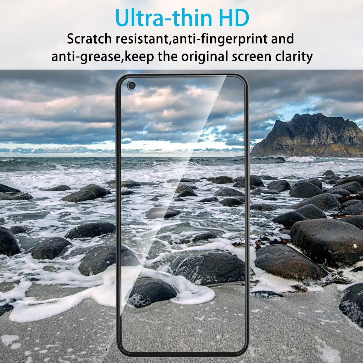 Displayschutzfolie für Xiaomi 11 Lite, 4G, 5G, gehärtetes Glas, HD-Kristall, hohes Aluminium, 9H, kratzfestes Gehäuse, freundlich – Detail 7