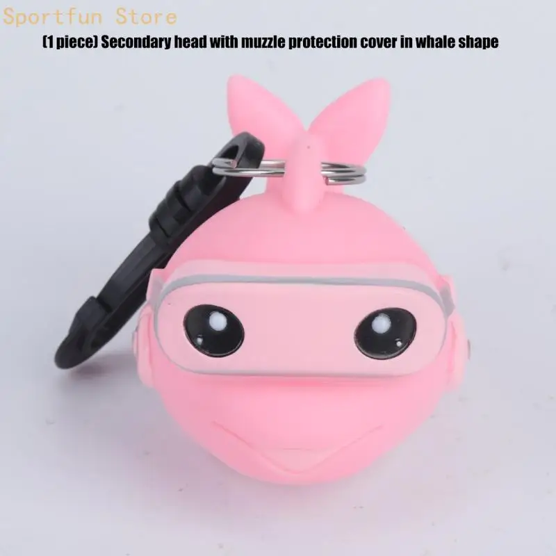 Marine Second Stage Regulator Holder Dive Mouthpiece Cover for Gear Bag Carry, ABS Shell with Hanging Clip for Pool Use and