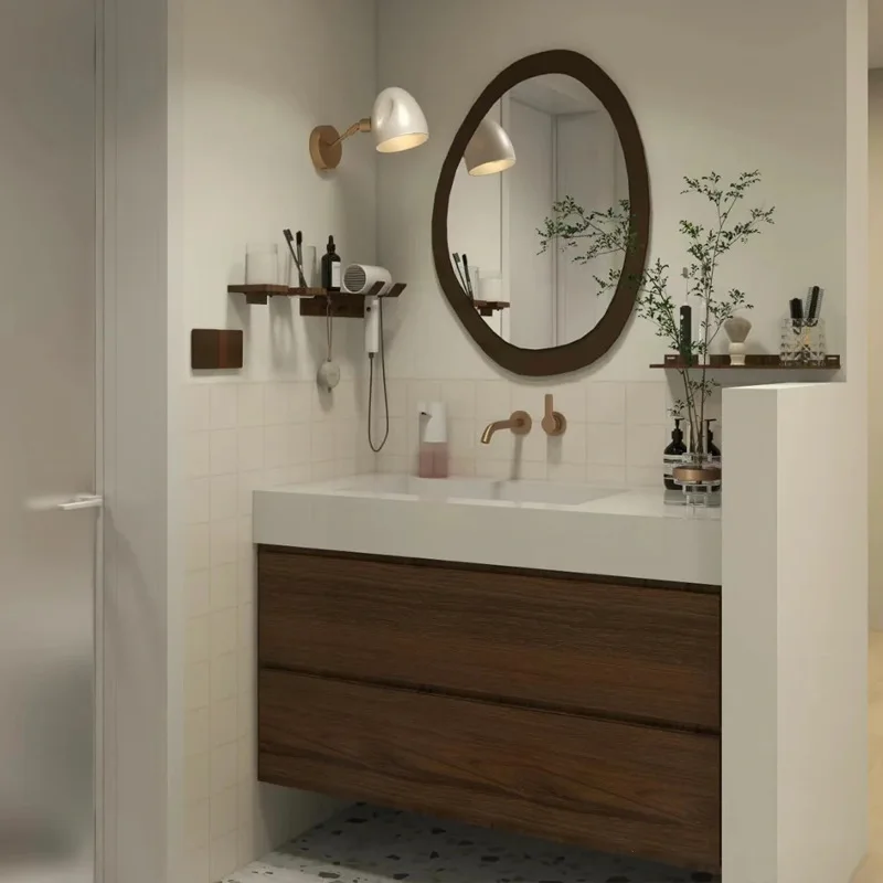 

Bathroom Cabinet Combination Ceramic Integrated Basin Wash Table Middle Ancient Bathroom Wash Table Bathroom