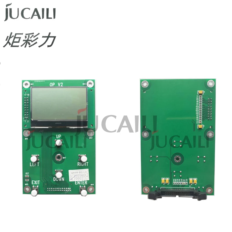 

JCL 6 Buttons Key Board with Screen for Epson DX5/DX7/XP600/5113/4720 for Senyang Single Head Board Kit Keypad