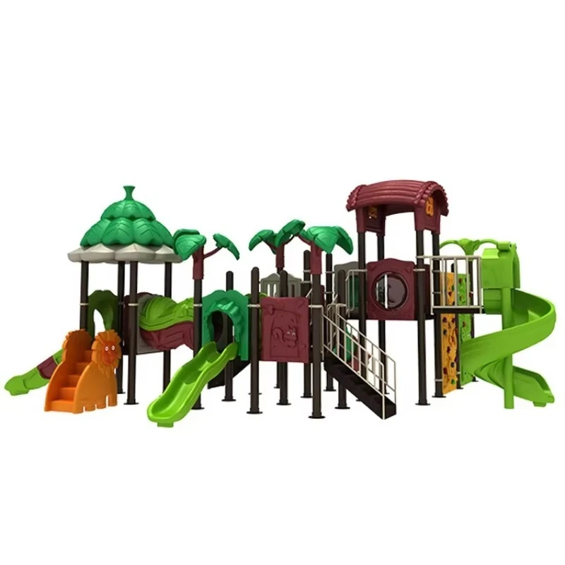Newest Multi-purpose Children's Games Plastic Slide Outdoor Playground Equipment