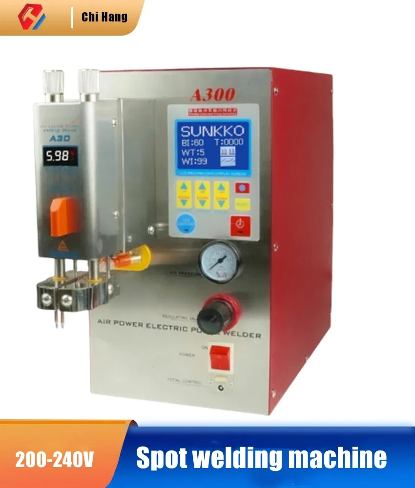 

Desktop Precision Pneumatic Pulse Spot Welder Butt Welding High Power Single Welding Lithium Battery Special Strong Output