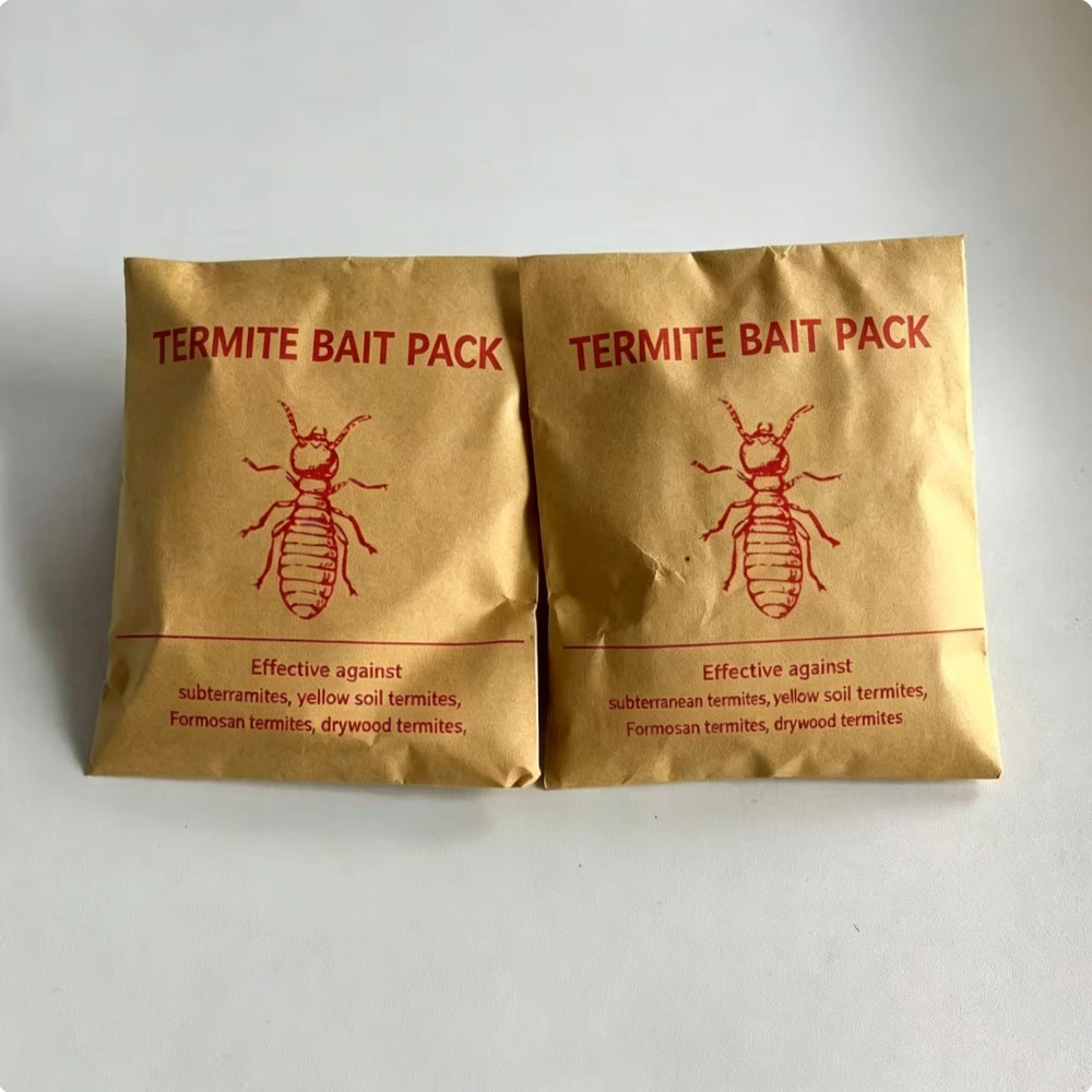 Outdoor Small Size Bionic Termite Monitoring Killing Device Shell - No Wood Blocks Bait Station/Trap Post/Eliminator
