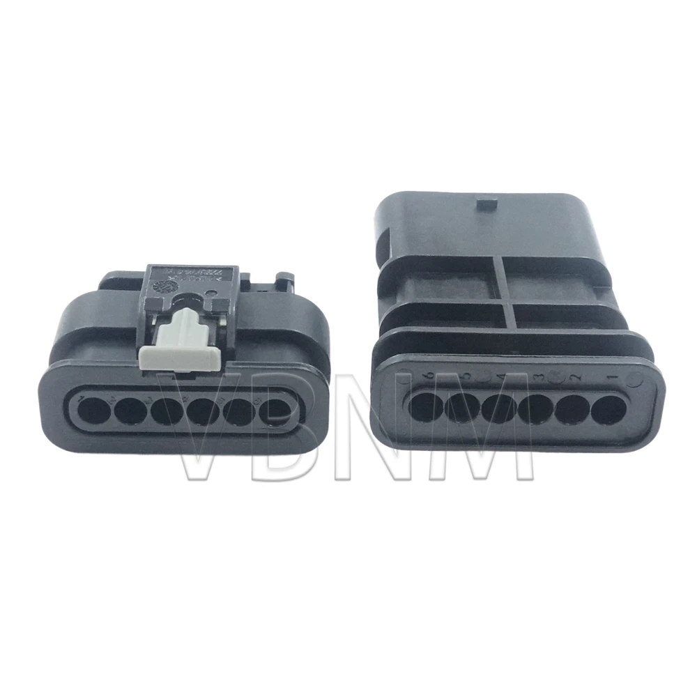 6 Pin 4F0973706 4F0 973 706 1-1718646-1 1-2141325-1 Automotive Connectors Rear Lamp Wire Harness Plug For VW Audi BMW