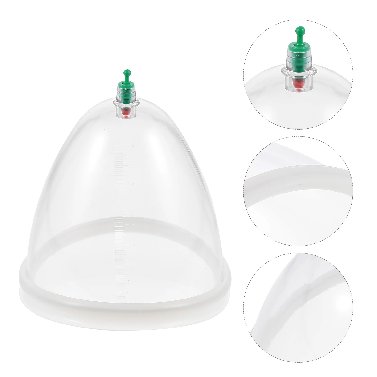 

1Pcs Negative Pressure Vacuum Cupping Device Strong Adsorption Body Massage Tool for Back Shoulder Neck Pain Relief Cupping