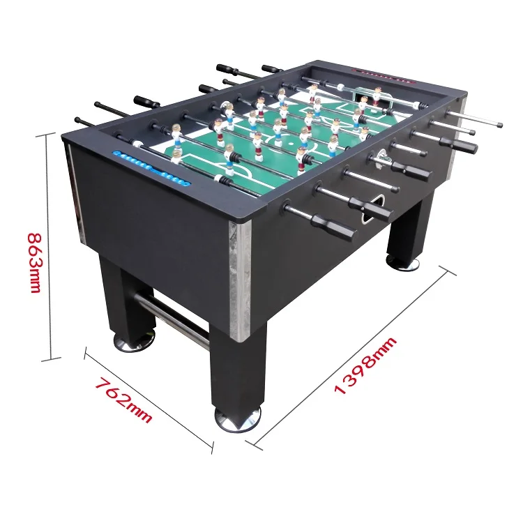 4 Feet Kids 8 Rods HDF Indoor Games Soccer Table,Football Table, Profesional Foosball Table