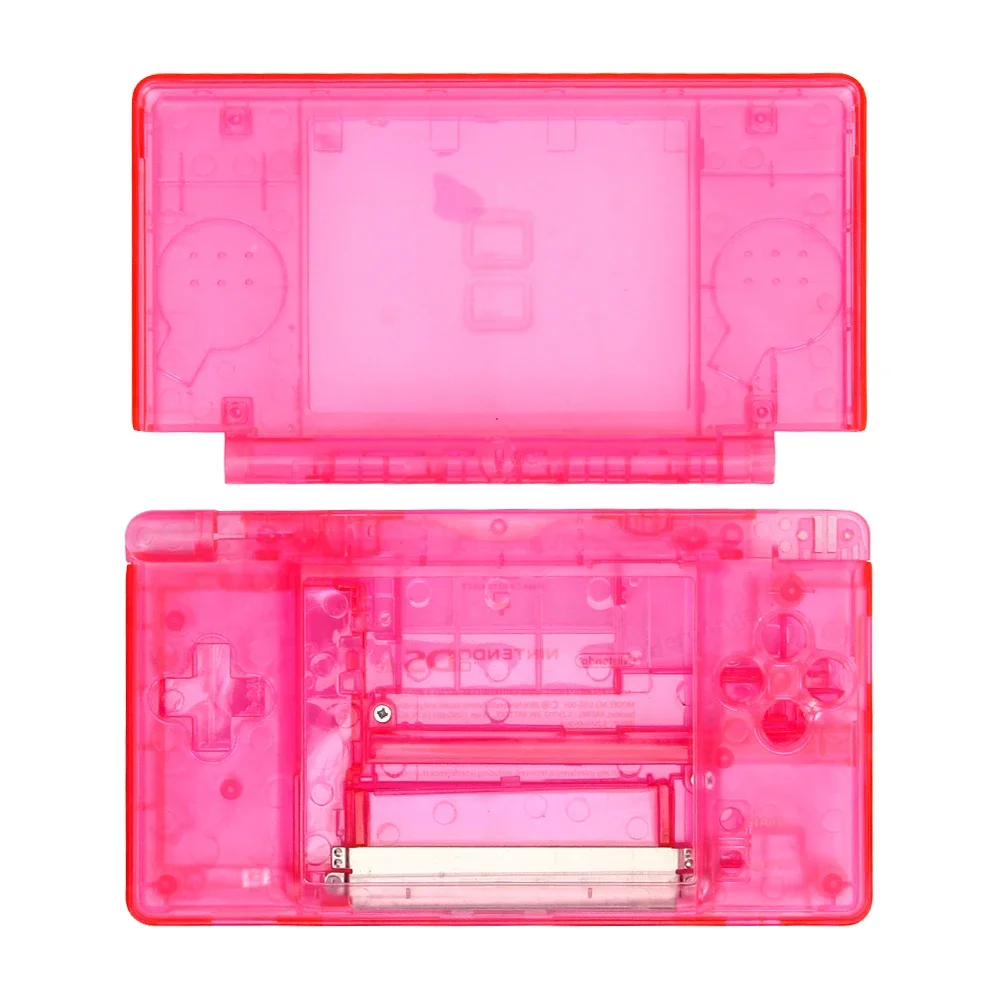 NEW Transparent Color For Nintend DS Lite Housing Shell Case Full Kit for Nintendo DS Lite NDS Lite NDSL Case Cover Accessories