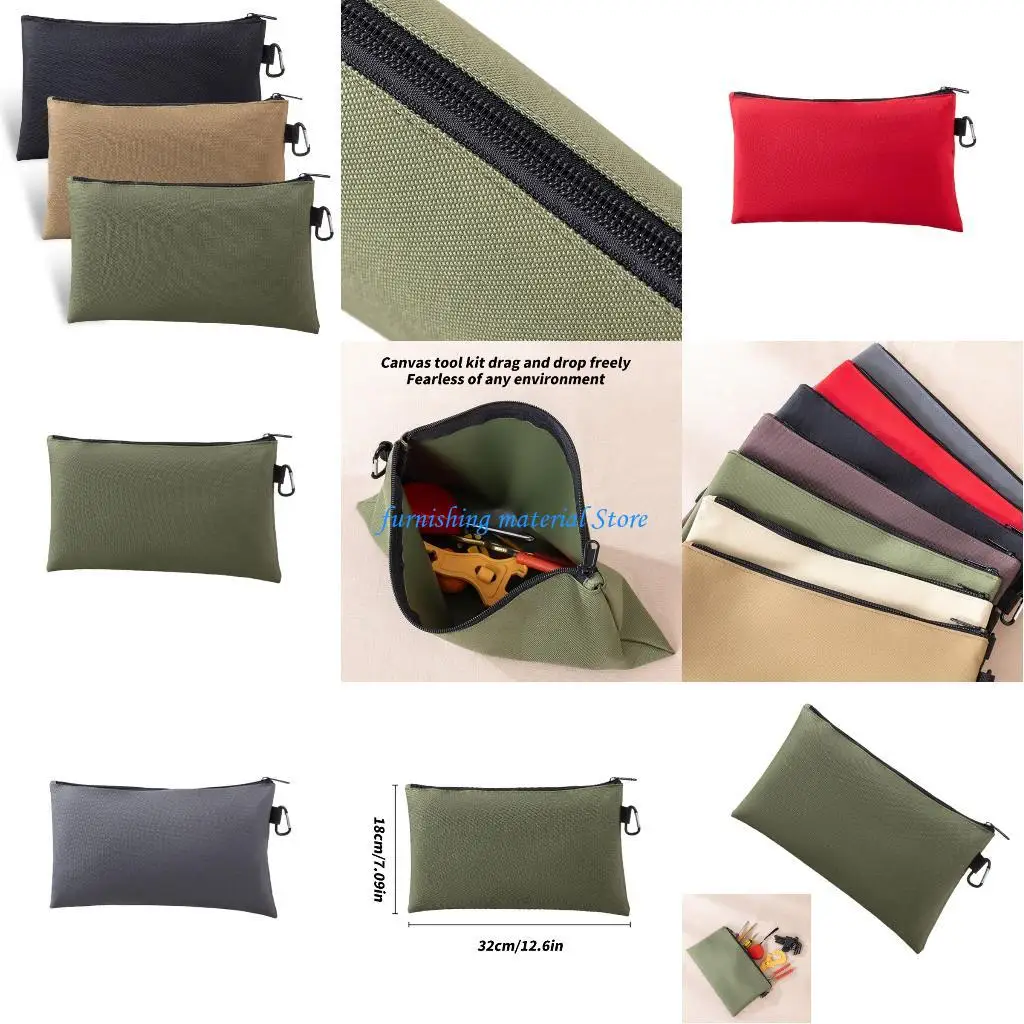 

Y5GD Tear Resistant Waterproof Tool Organizers Bag Multiple Color Option