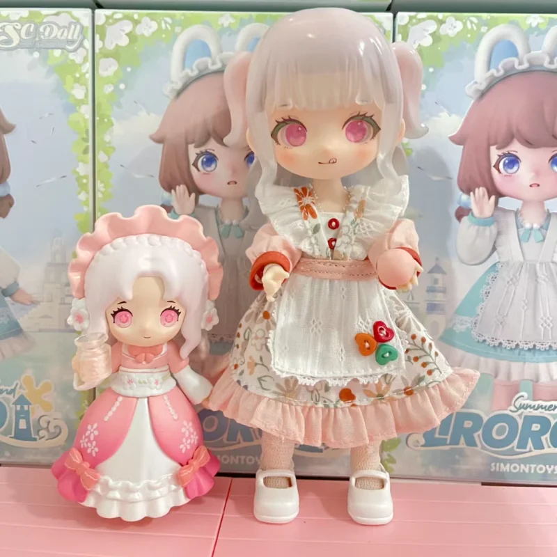 Genuine Liroro Blind Box Summer Island Series 1/12 Bjd Ob11 Model Doll Caja Ciega Mysteries Guess Bag regali di natale per bambini