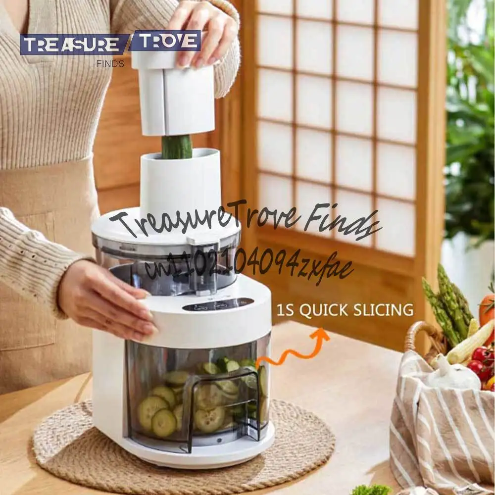 

Household Kitchen Meat Mincer Grinder Vegetable Multifunctional Electric Shredding Slicing Machine