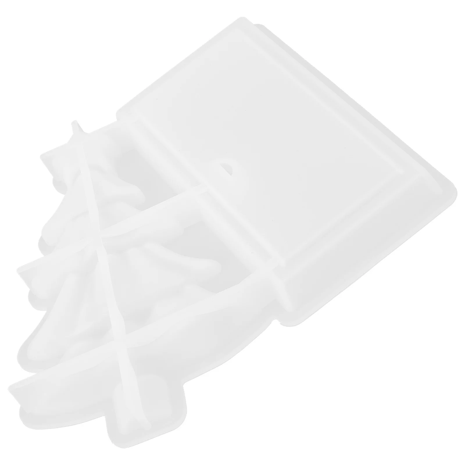 

Christmas Tree Shape Silicone DIY Mold Flexible Epoxy Mold for Handmade Xmas Desktop Ornament Craft Silicone Molds for Crafts