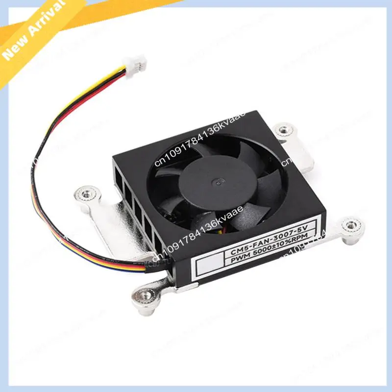 

Охлаждающий вентилятор M01K CM5 для вычислительного модуля Raspberry Pi 5, малошумный, с теплопроводящей лентой CM5-FAN-3007-5V