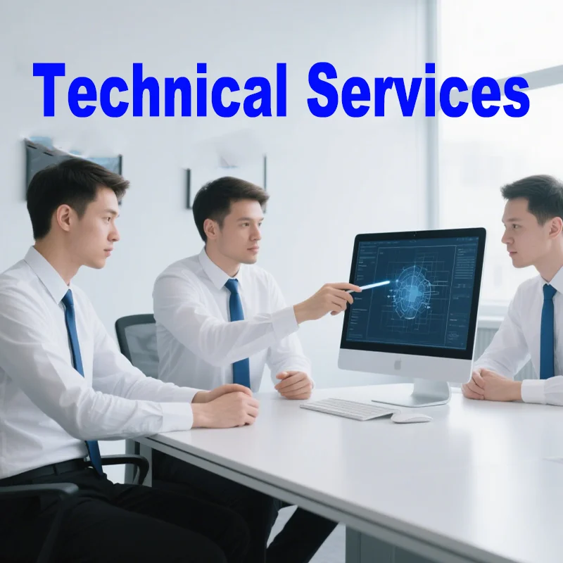 

Профессиональные технические услуги; нет физических товаров