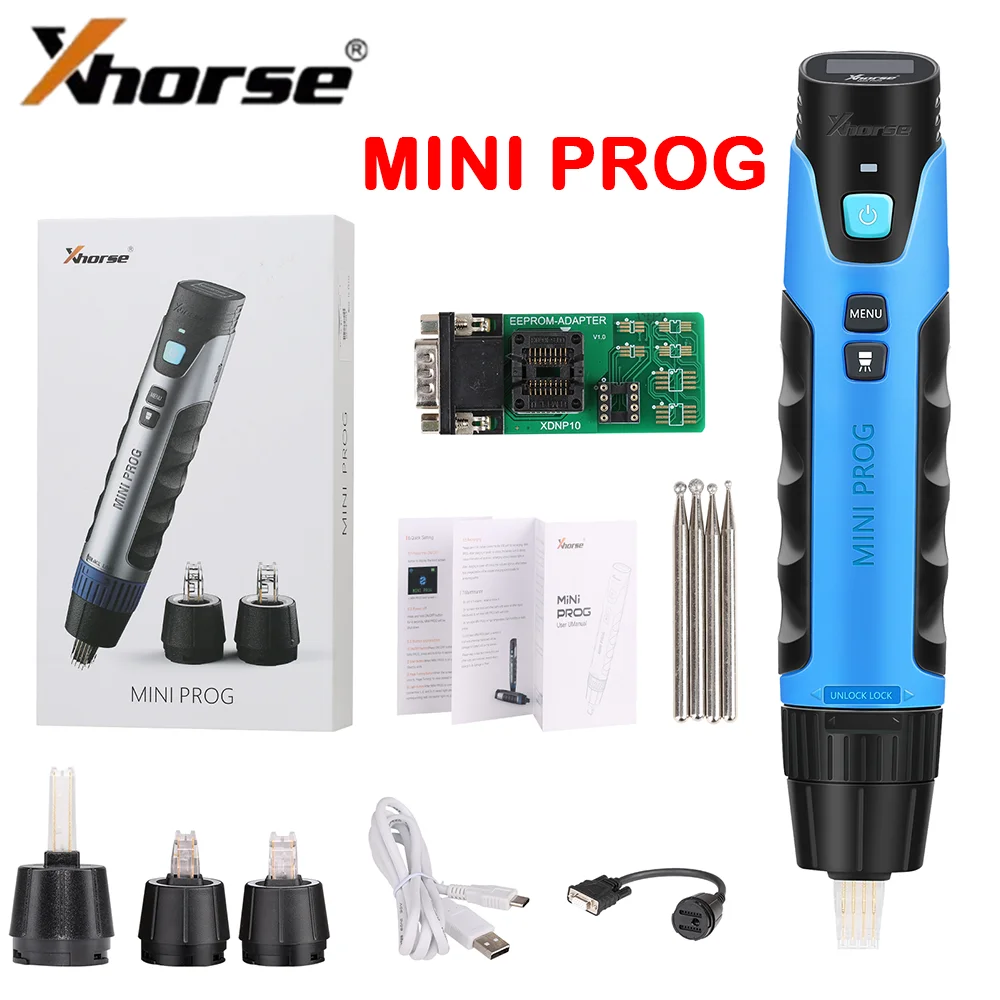 Xhorse MINI PROG Powerful Chip Programmer For Porsche BMW Benz Volvo IMMO Data Reading Writing Work Xhorse APP Soldering Free