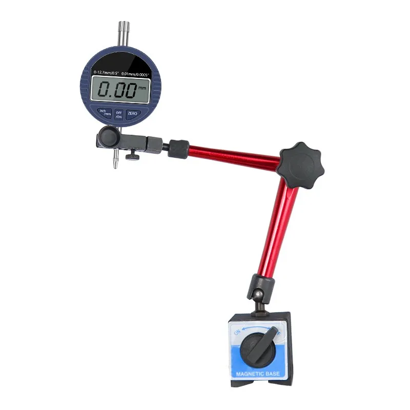 Pachometer Digital Dial Indicators Gauge 0-12.7mm 0.01mm Electronic Micrometer Metric Inch Dial Gauge Measuring Instruments