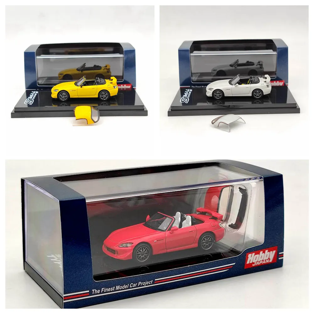 

Hobby HJ64 1/64 for S2000 Type S (AP2) HJ641020 Series Diecast Model Car Miniature Limited Collection Toy Vehicle Models