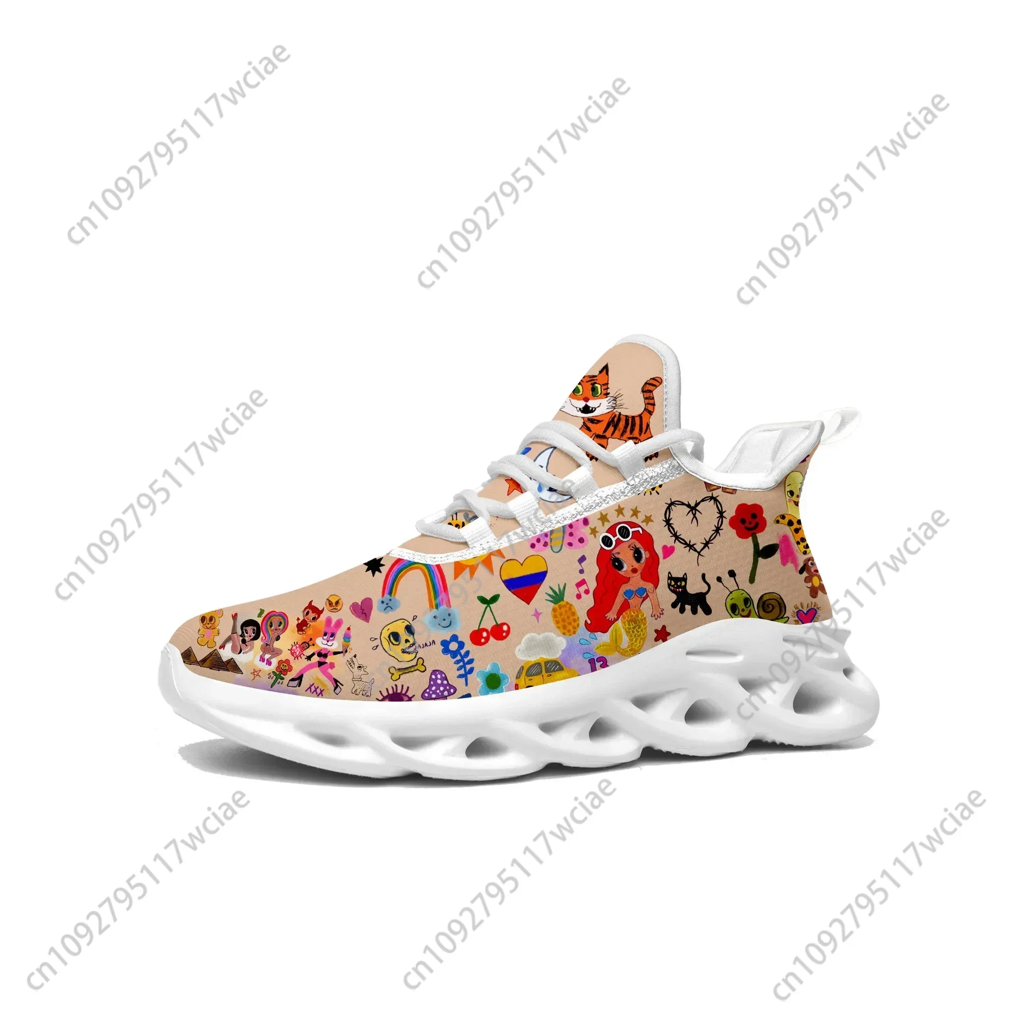 

Кроссовки Manana Sera Bonito на плоской подошве, мужские и женские спортивные кроссовки, качественные кроссовки, сетчатая обувь на шнуровке, белая обувь на заказ