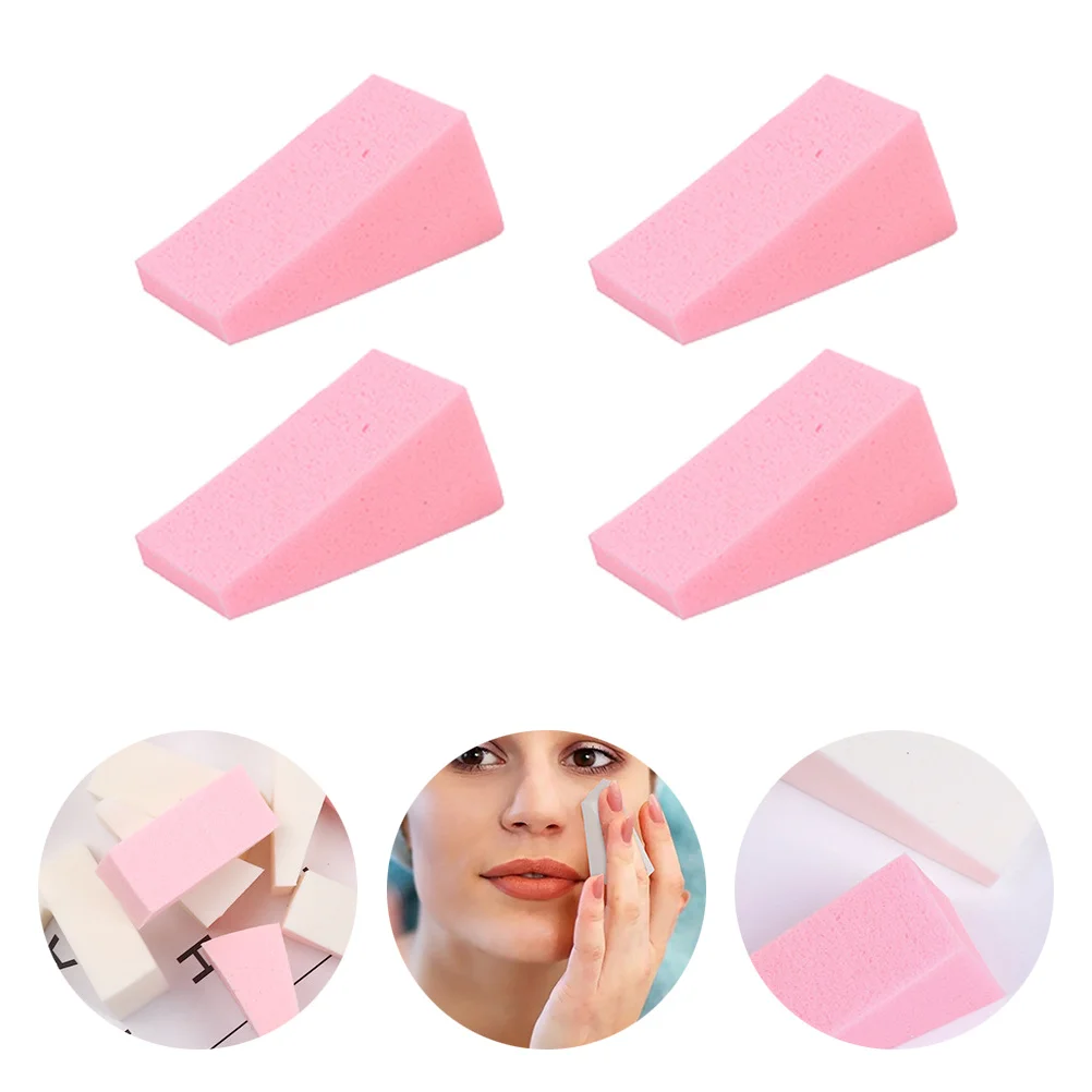 

30Pcs Makeup Puff Small Geometrical Powder Puff Dual Use for Liquid Foundation Cream Powder Portable Foundation Applicator